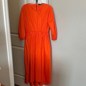 OR Elegant Orange Women's Dress
